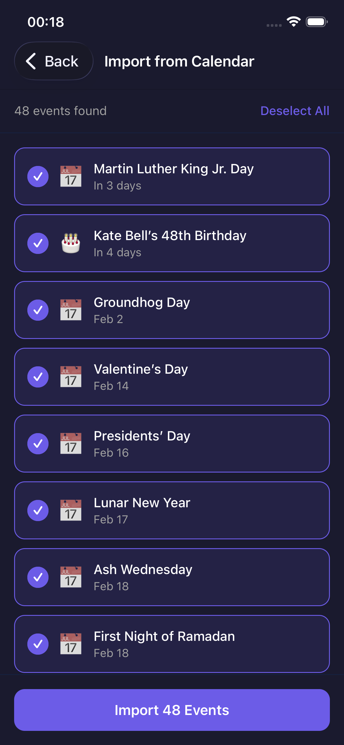 TimeTill - Timer customization