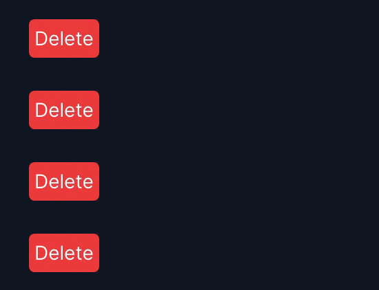 Multiple delete buttons