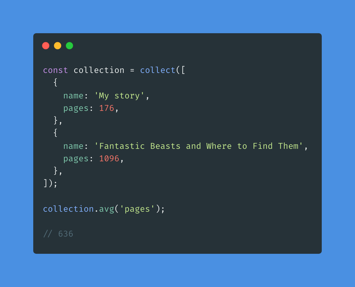collect.js project preview