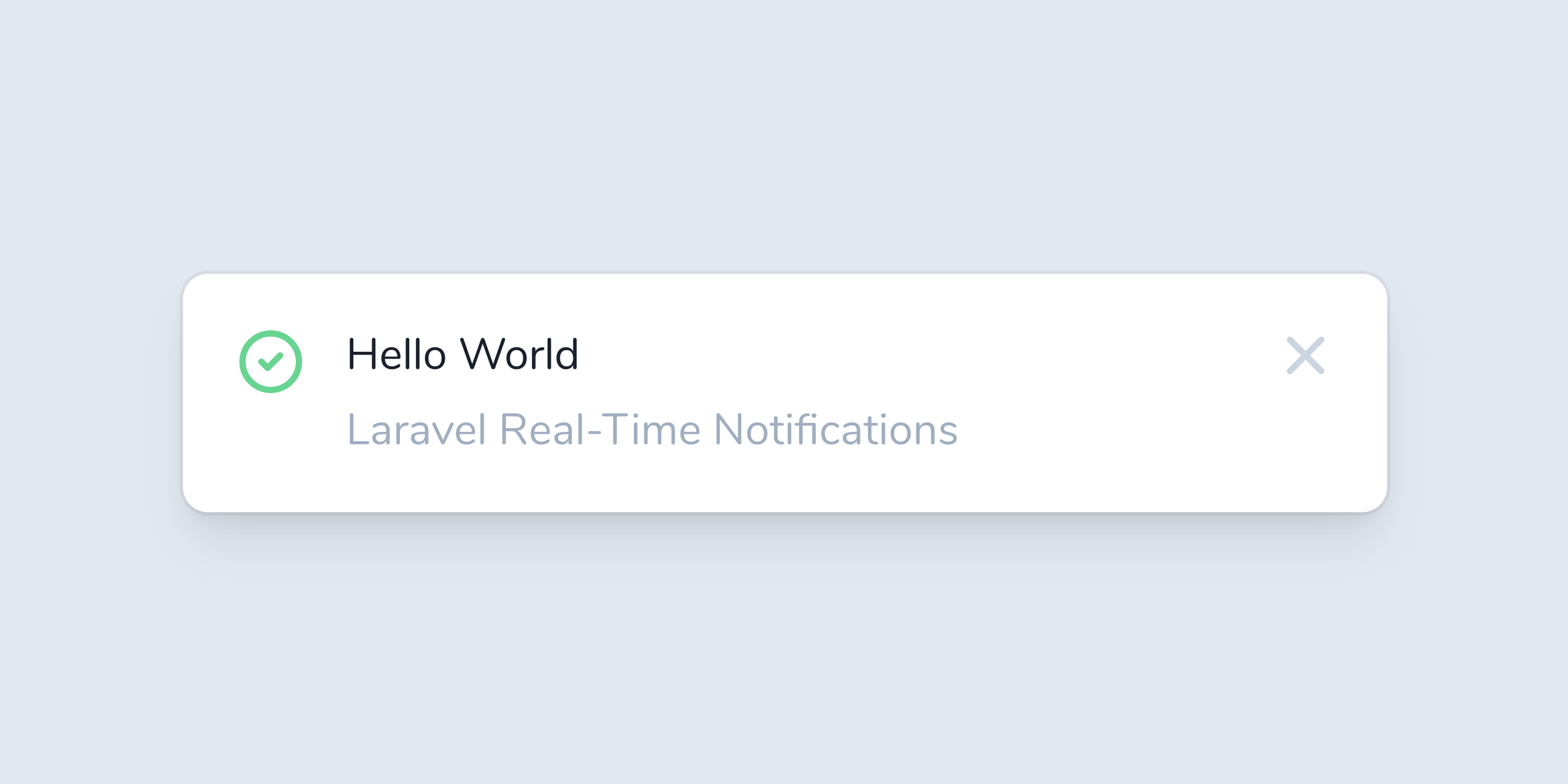 Laravel Real-Time Notifications - Post Image