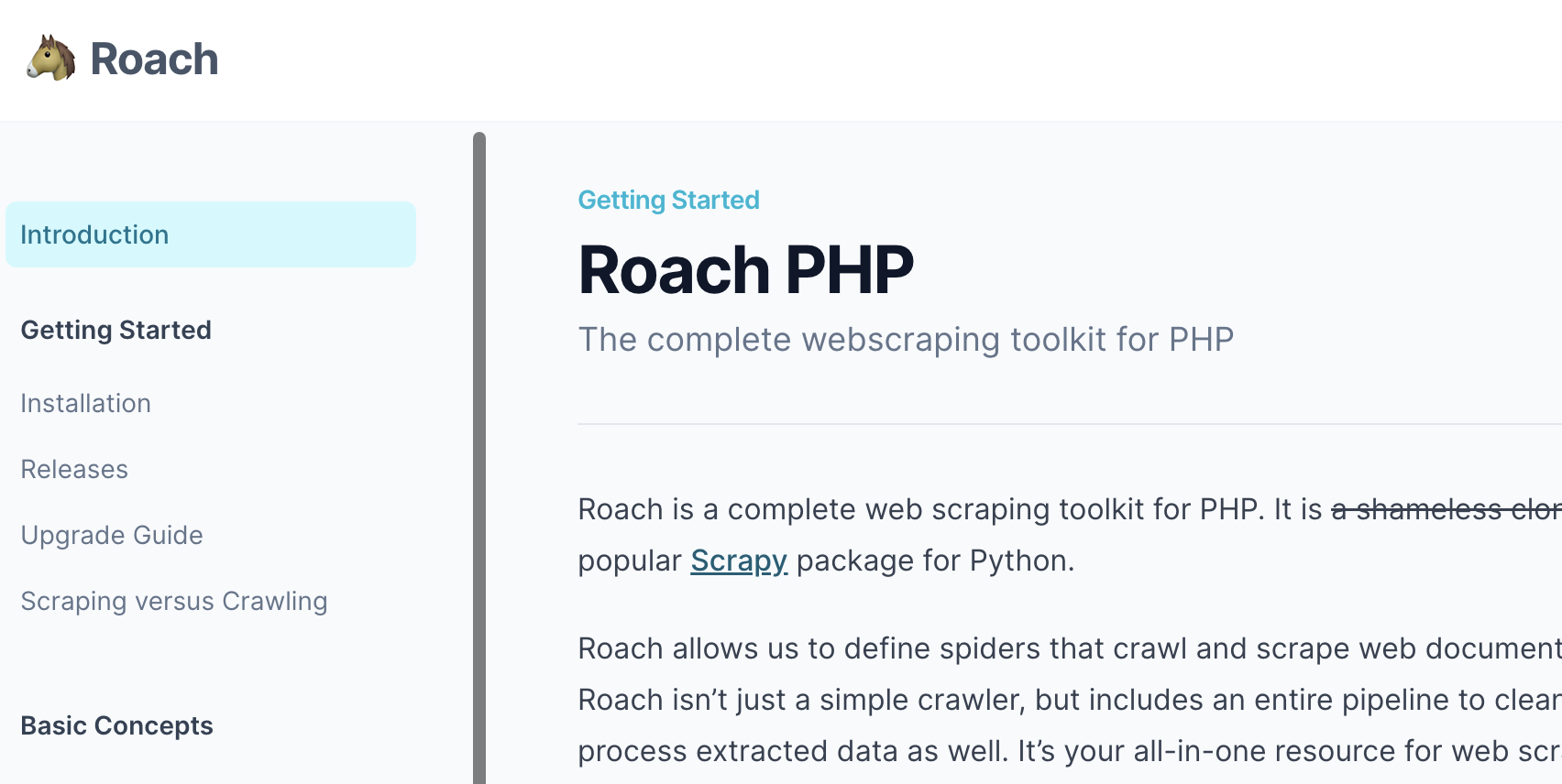 Roach PHP - Package Image