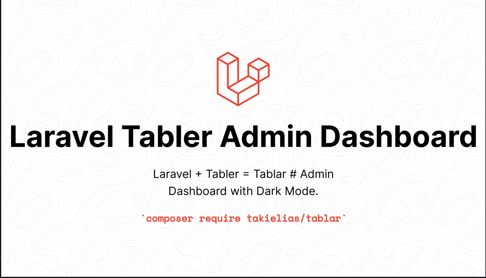 Tabler project preview