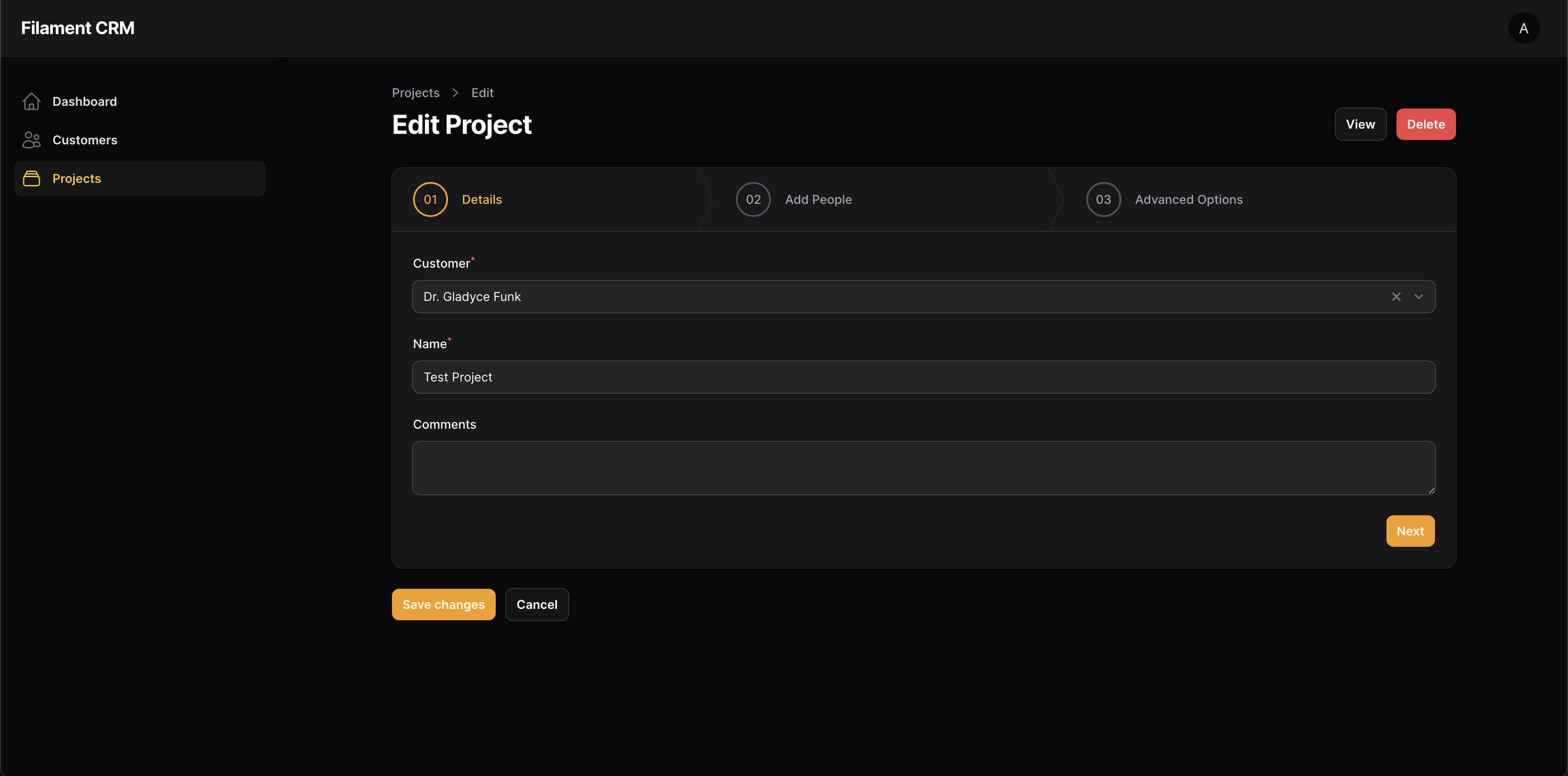 Building a CRM with Filament 3, Part 3: Projects - Post Image