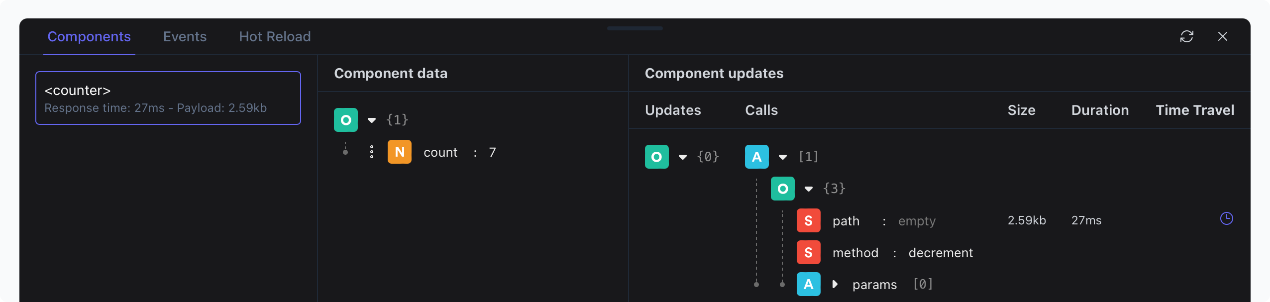 WireSpy—a sleek new debug bar for Livewire