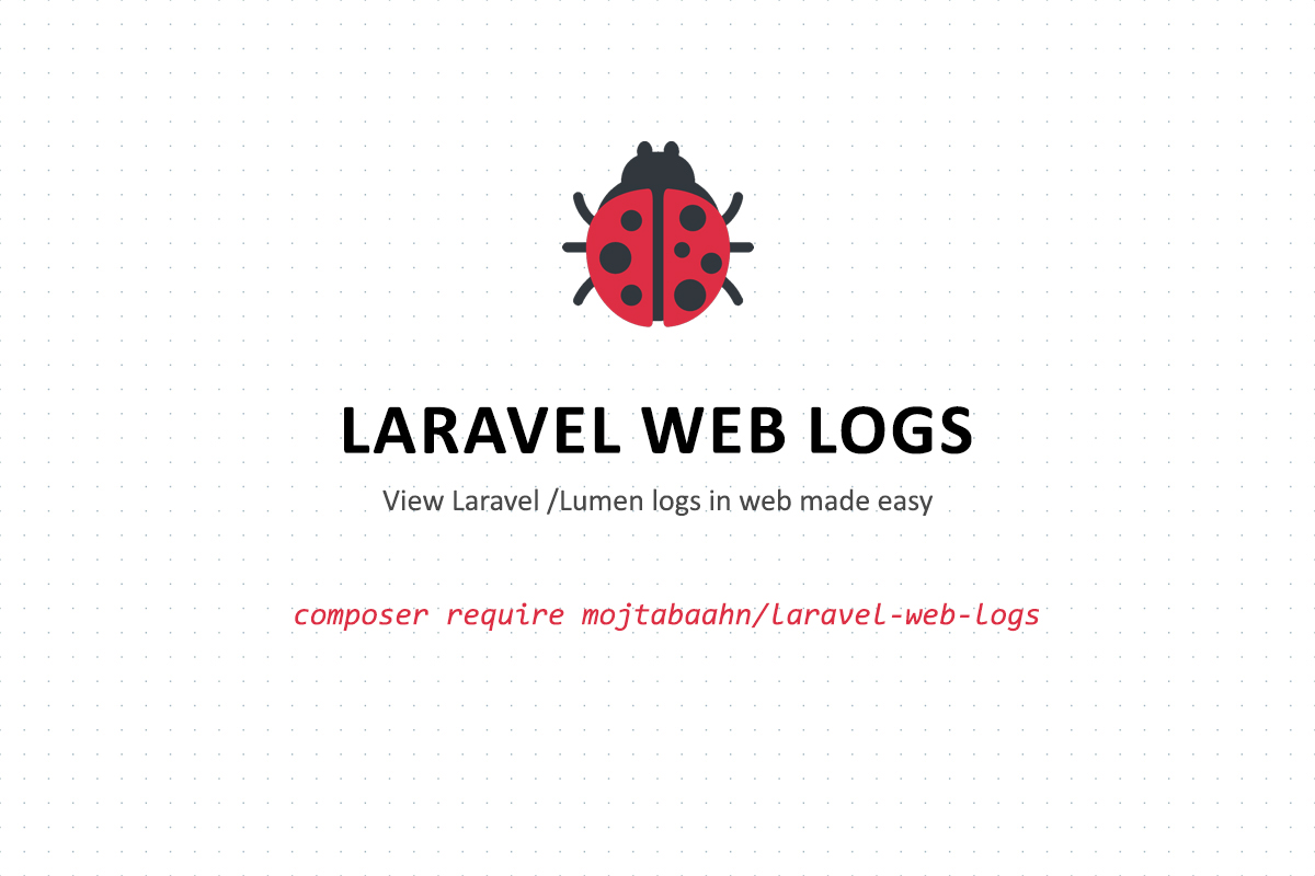 Laravel Web Logs project preview